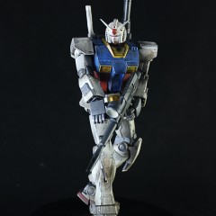 Custom Gunpla Gundam RX78 8
