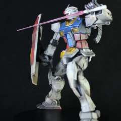 Custom Gunpla Gundam RX78 12