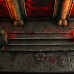 The temple stage SAMA Dioramas 5