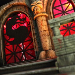 The temple stage SAMA Dioramas 6