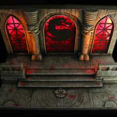 The temple stage SAMA Dioramas 9