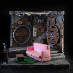 Guarida Cartoon SAMA Dioramas Tortugas Ninja 1