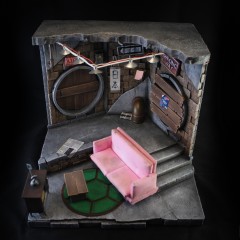 Guarida Cartoon SAMA Dioramas Tortugas Ninja 4
