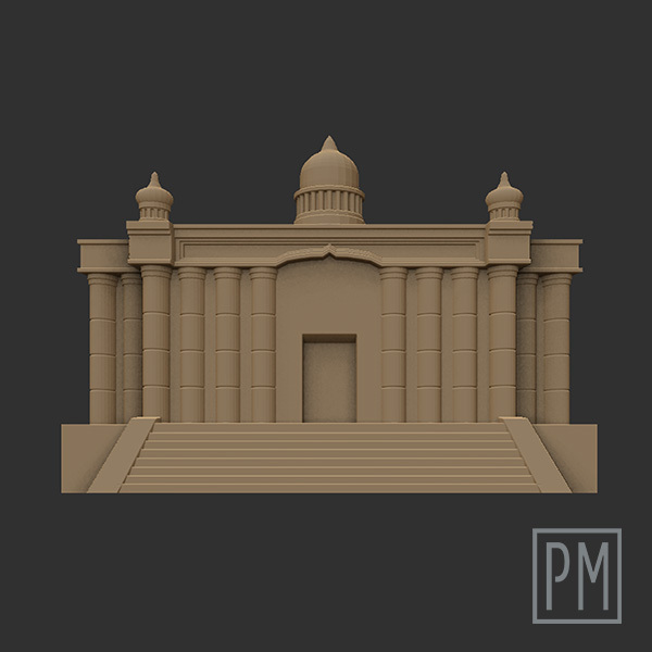 12 Templos del Santurario – Pack STL para Dioramas - Imagen 12
