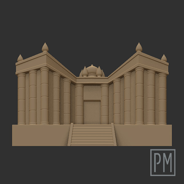 12 Templos del Santurario – Pack STL para Dioramas - Imagen 11