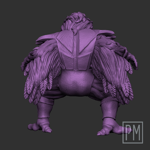 Tengu Warrior - Power Ranger – Pack STL para Dioramas - Imagen 4