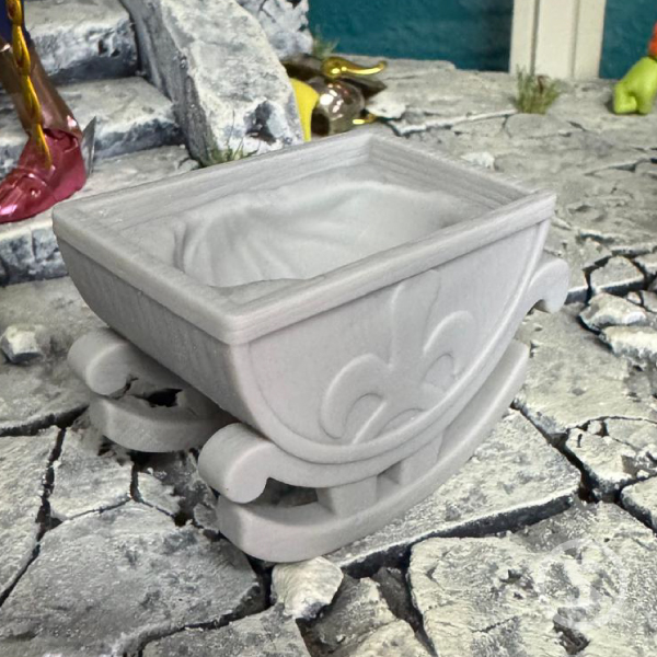 Athenea Baby con cuna – Escala Myth Cloth (STL) - Imagen 7